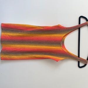 URBAN OUTFITTERS stripped terry cloth towel dress